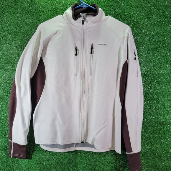 Patagonia Jackets & Blazers - PATAGONIA Women's Ready Mix Softshell Jacket Large Water Resistant Stretchy